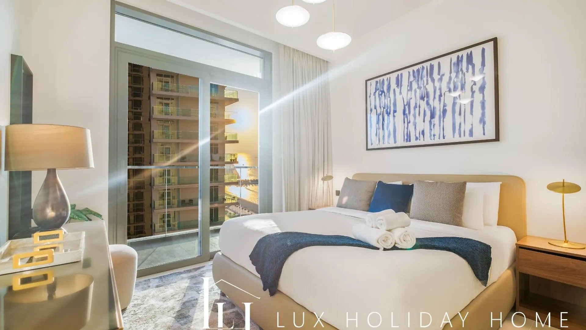 Appartement Lux The Marina Vista Beachfront Suite 4 Dubai Verenigde Arabische Emiraten