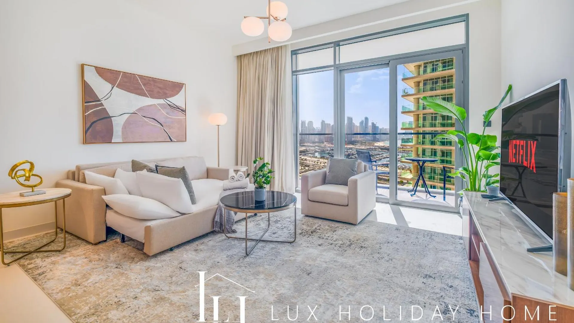 Appartement Lux The Marina Vista Beachfront Suite 4 Dubai Verenigde Arabische Emiraten