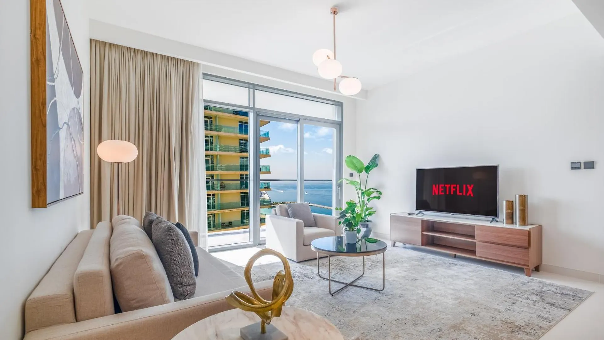 Appartement Lux The Marina Vista Beachfront Suite 4 Dubai